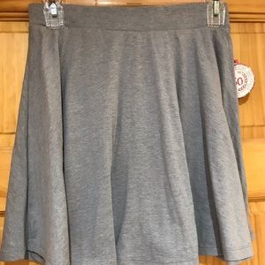 SO medium gray skater skirt
